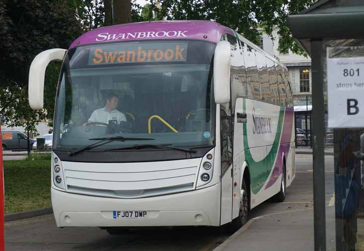 Swanbrook Scania K340EB Caetano Levante FJ07DWP